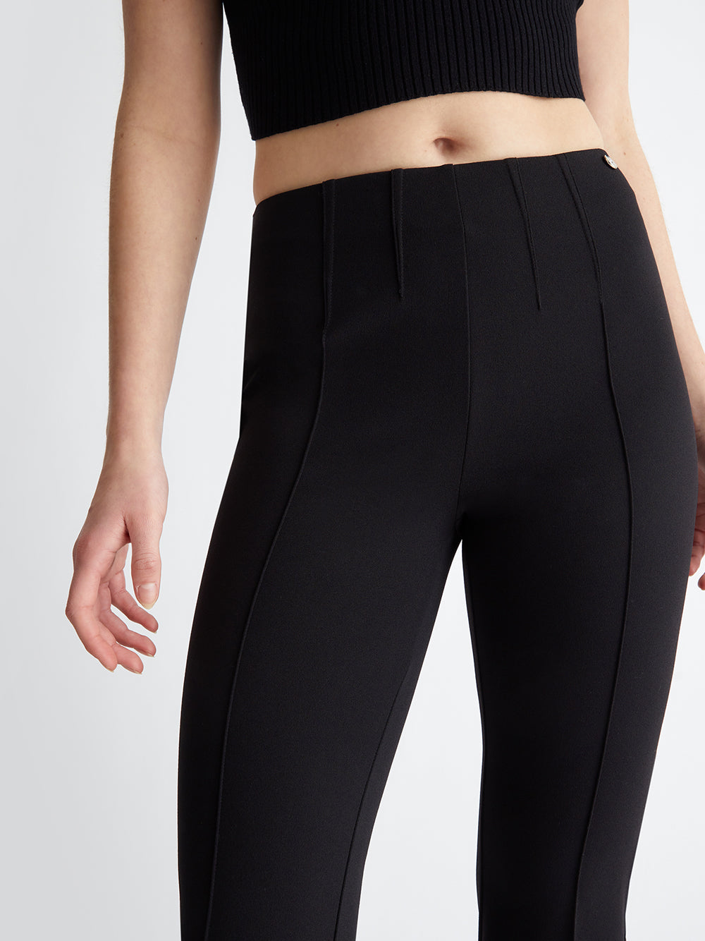Pantalone Zampa Liu Jo Vita Alta da Donna - Nero