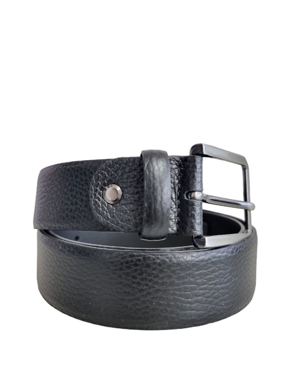 Cintura Liu Jo Pelle Hummerbelt da Uomo - Nero
