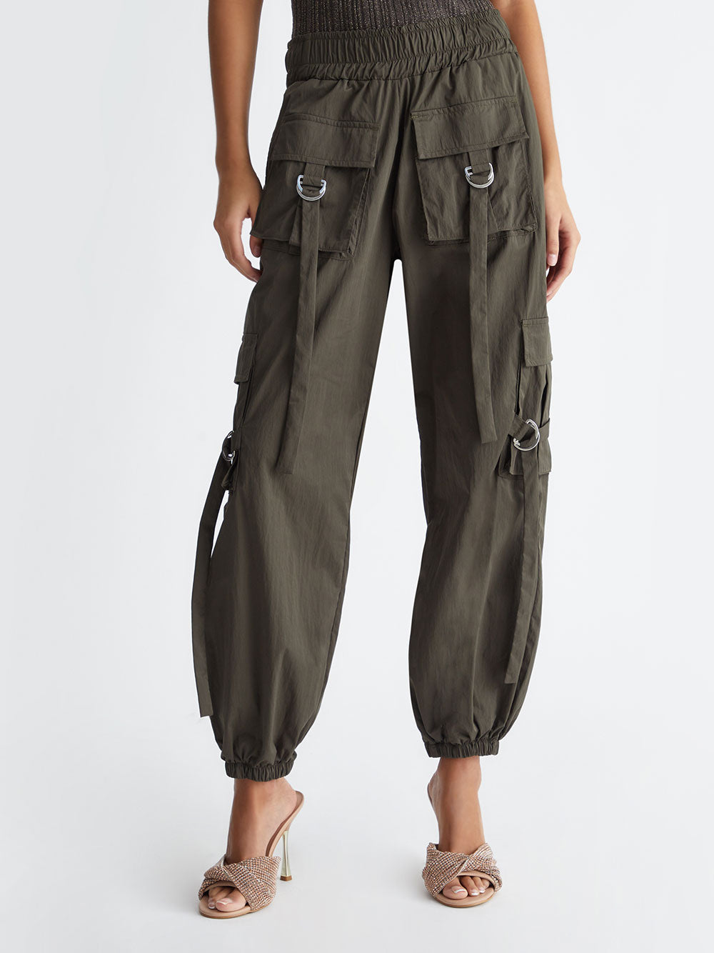 Pantalone Cargo Liu Jo da Donna - Verde