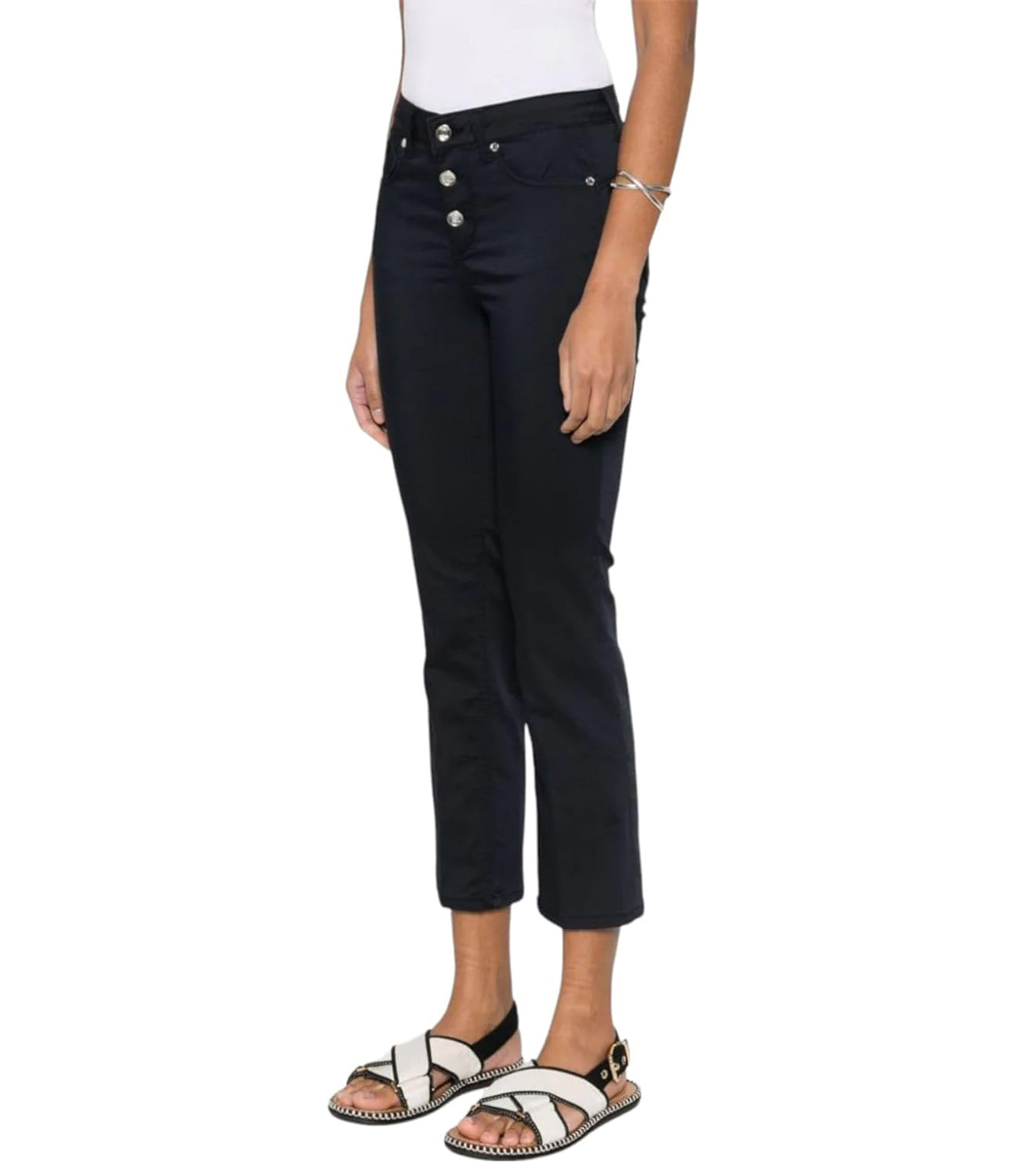 Liu Jo Pantalone Donna Mod. MA4292 T7144 22222 Black Nero