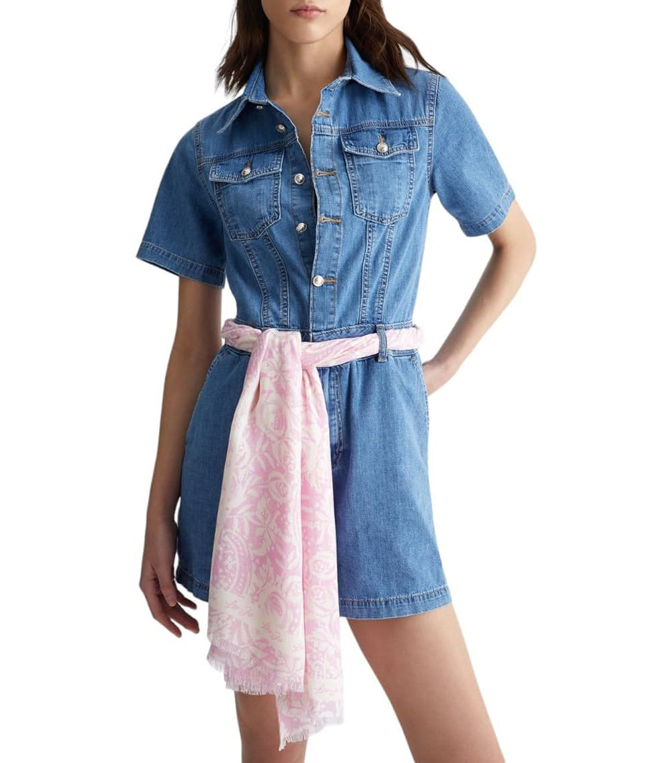 Liu Jo Liu Jo Foulard Donna Mod. 2A4054 T0300 20703 Rosa