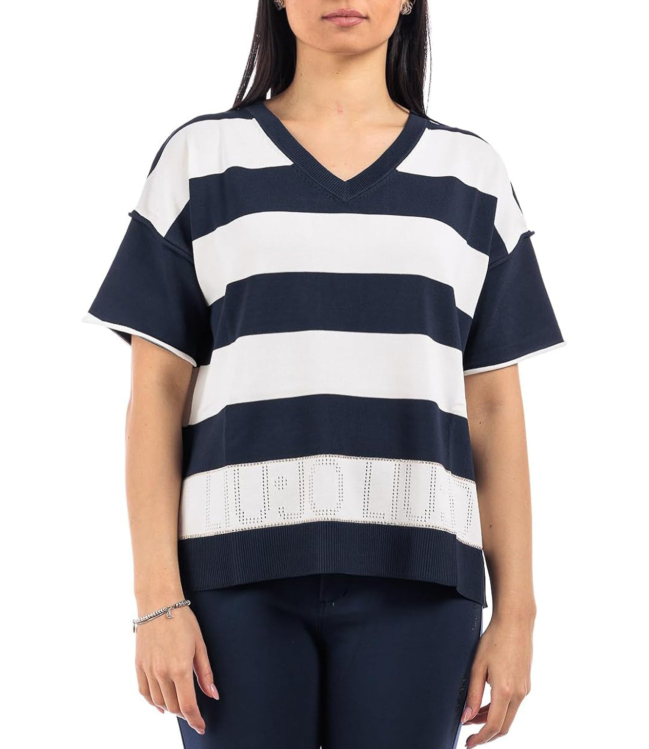 Liu Jo Liu Jo Maglia Donna Mod. TA4115 MS36L D5174 Blu