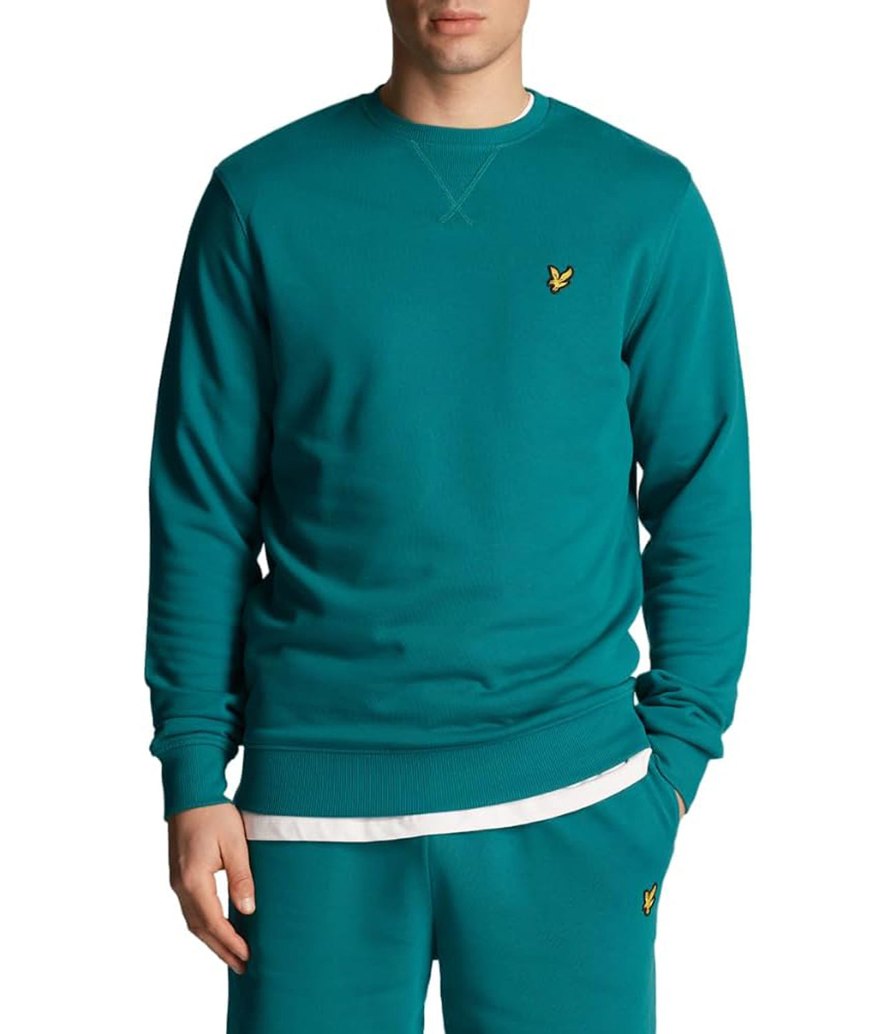 Lyle & Scott Lyle &amp; Scott Felpa G Uomo Mod. ML424vog X154 Verde