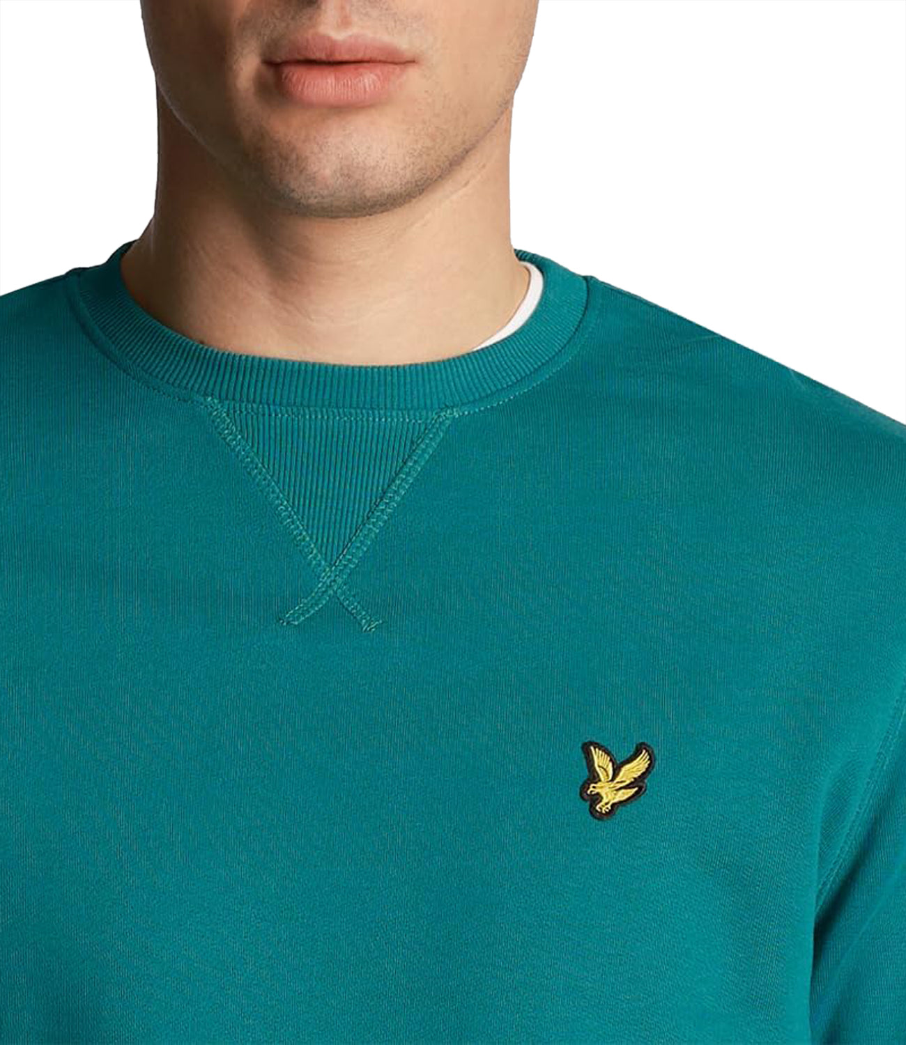 Lyle & Scott Lyle &amp; Scott Felpa G Uomo Mod. ML424vog X154 Verde