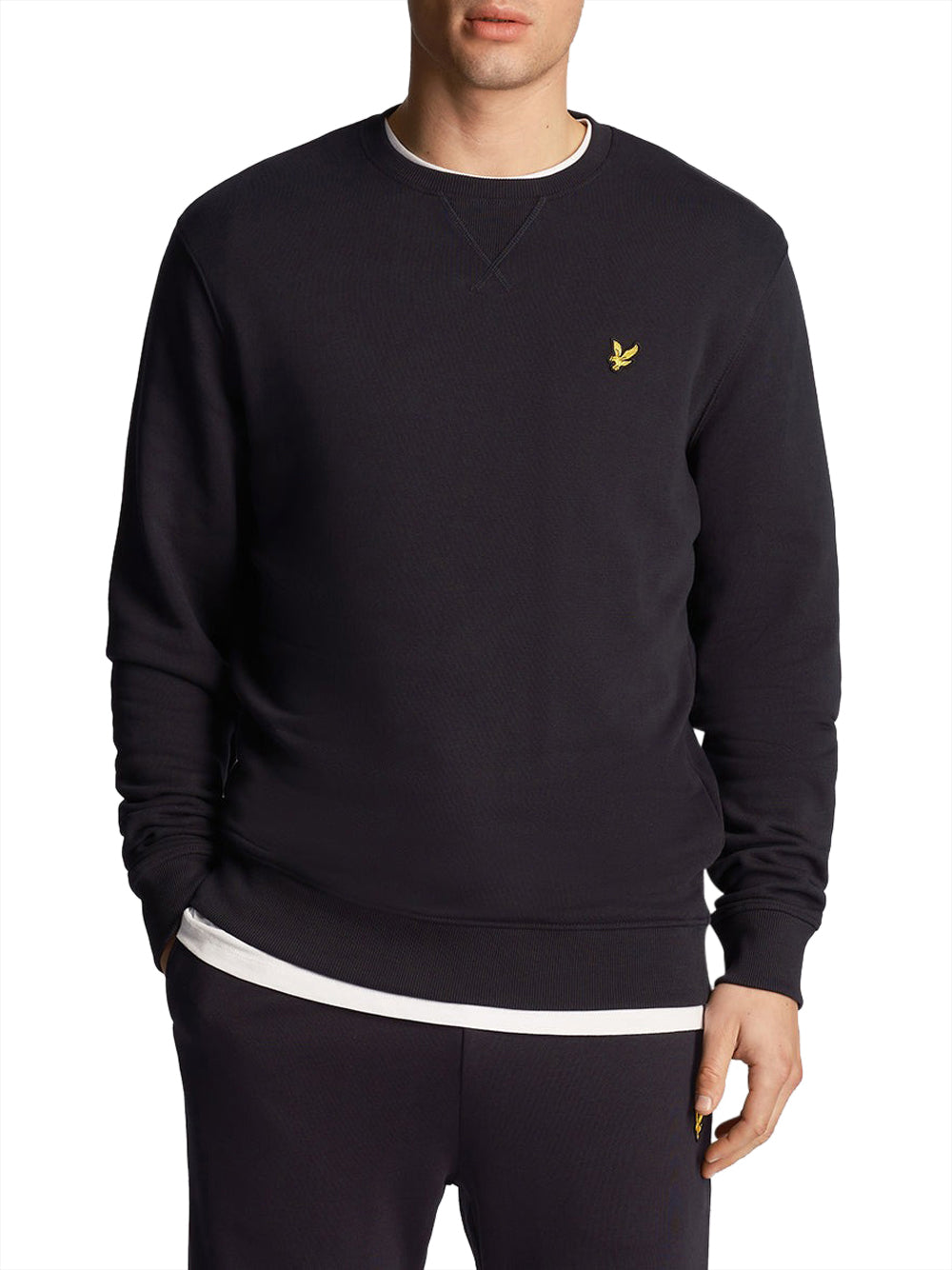 Lyle & Scott Felpa Lyle &amp; Scott da Uomo - Blu