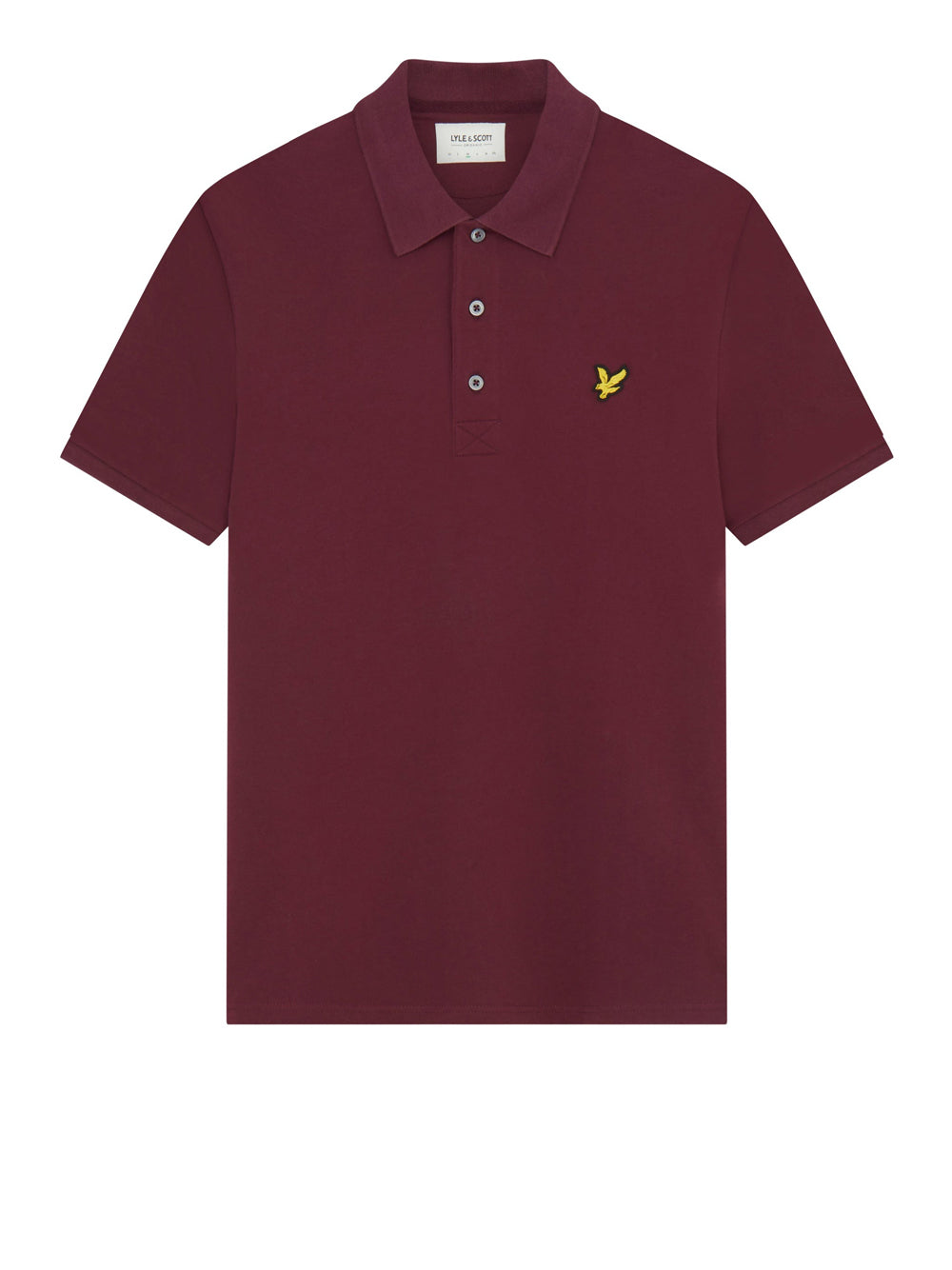 Lyle & Scott Polo Lyle &amp; Scott da Uomo - Bordeaux