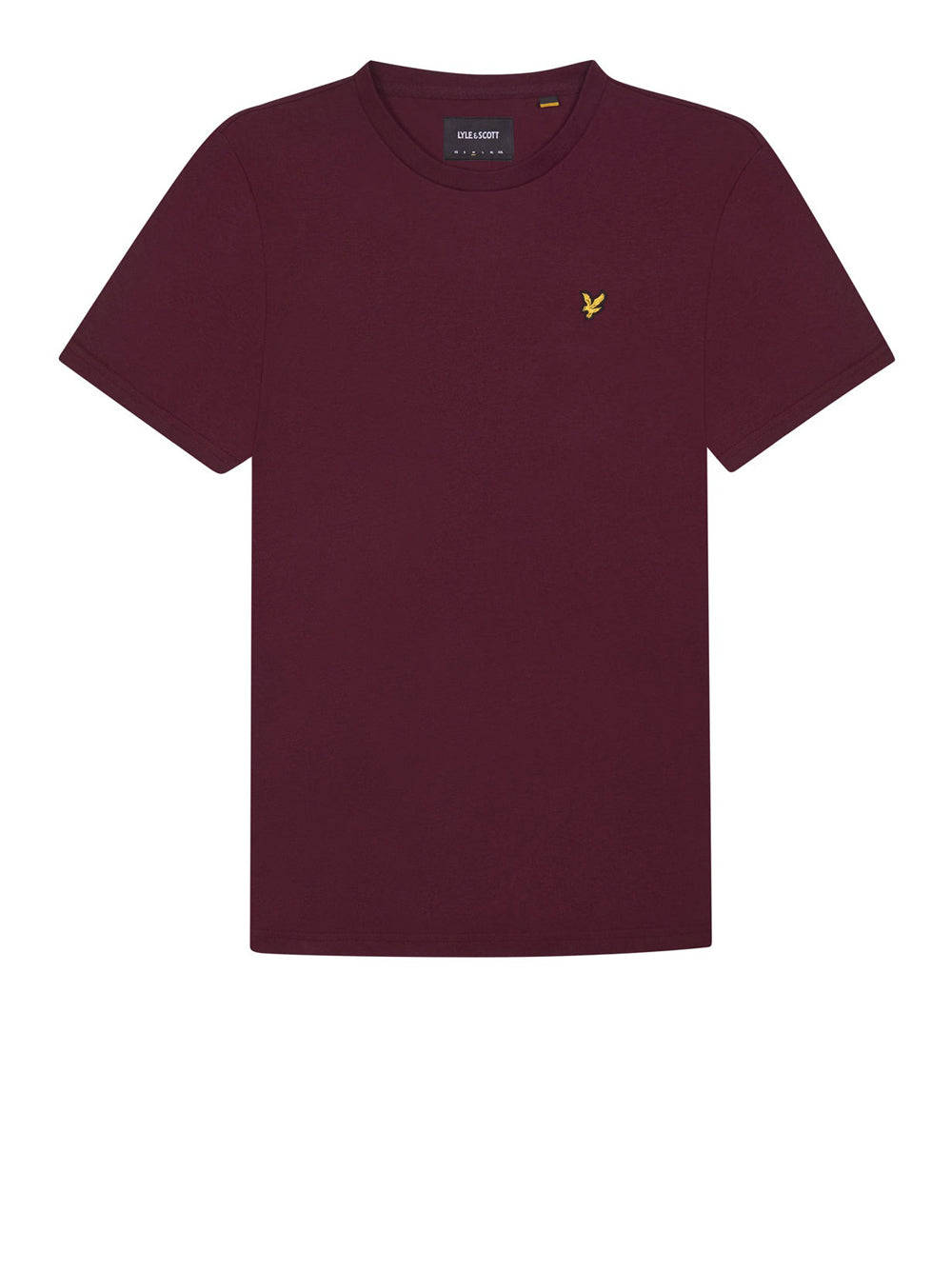 Lyle & Scott T-shirt Lyle &amp; Scott Plain da Uomo - Bordeaux