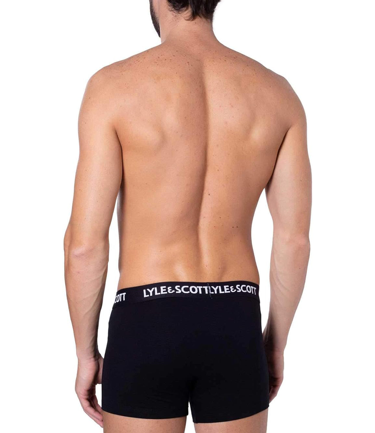 Lyle & Scott Lyle &amp; Scott Boxer Uomo Mod. UWTC001 3PACK 002 Black Nero