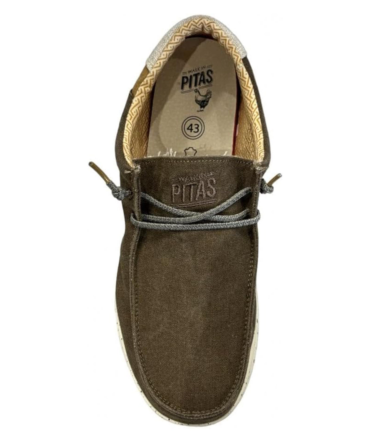 Pitas Scarpa Uomo Mod. NIAS Taupe Marrone