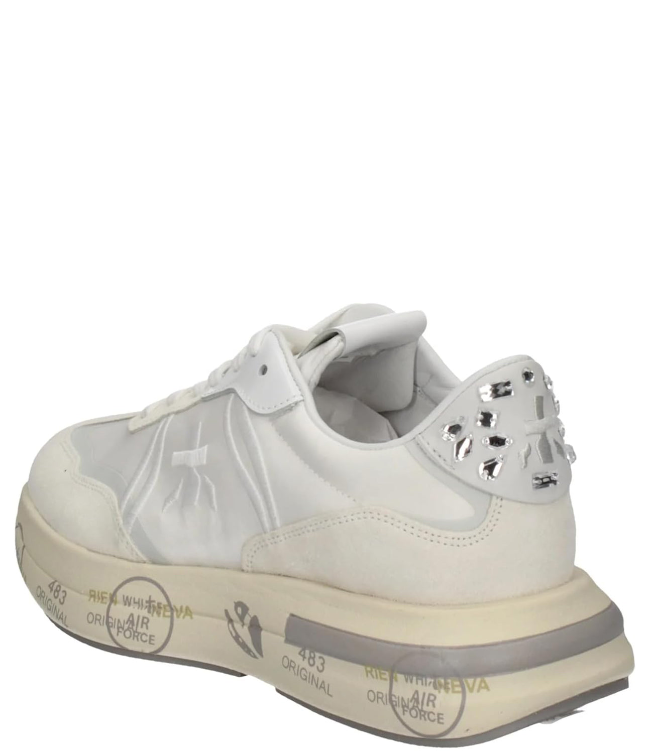 Premiata Sneakers Donna Mod. CASSIE 6717 WHITE WHITE Bianco