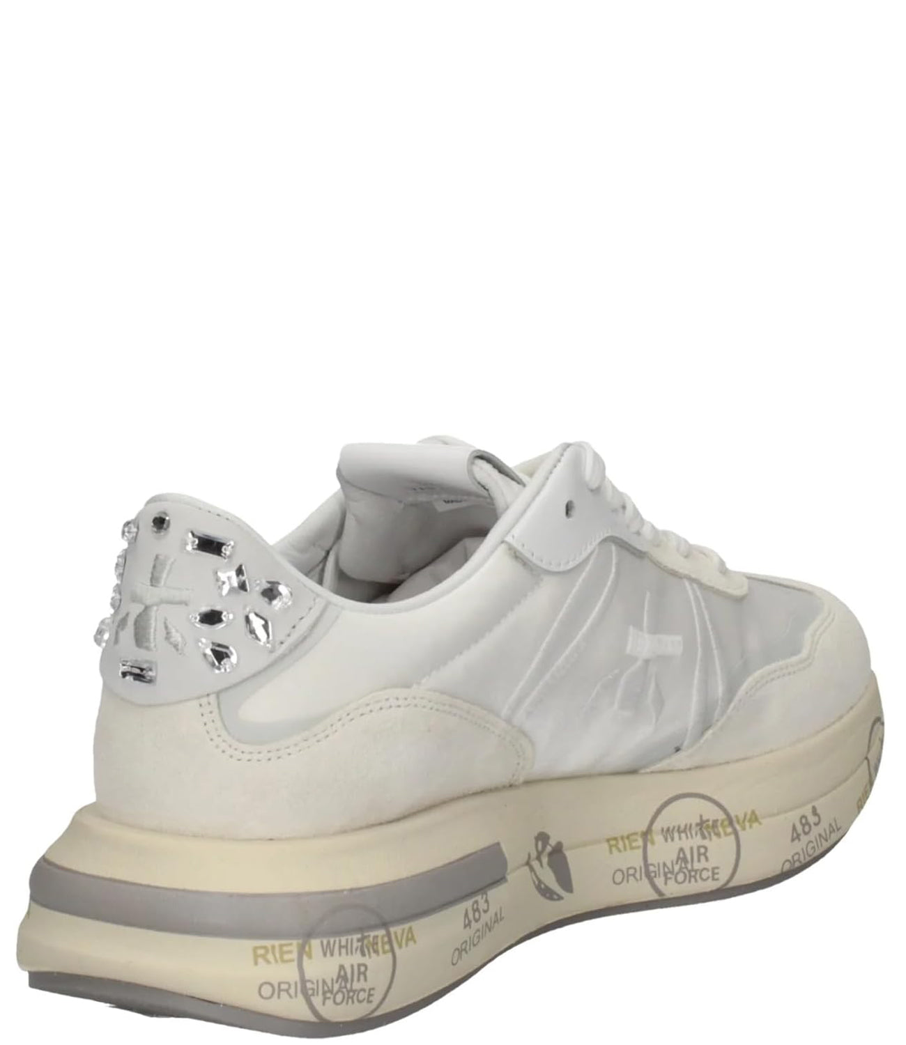 Premiata Sneakers Donna Mod. CASSIE 6717 WHITE WHITE Bianco