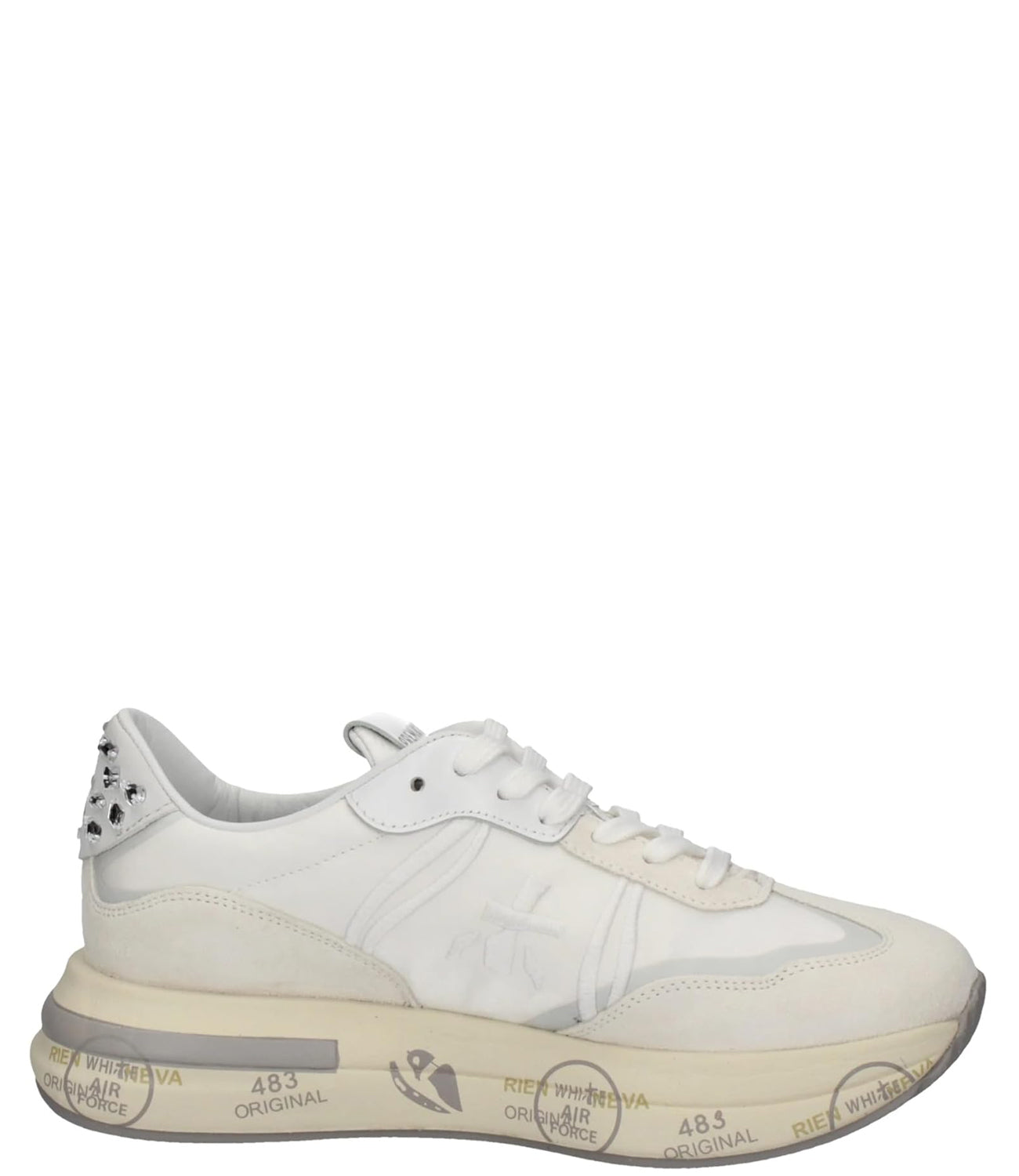 Premiata Sneakers Donna Mod. CASSIE 6717 WHITE WHITE Bianco