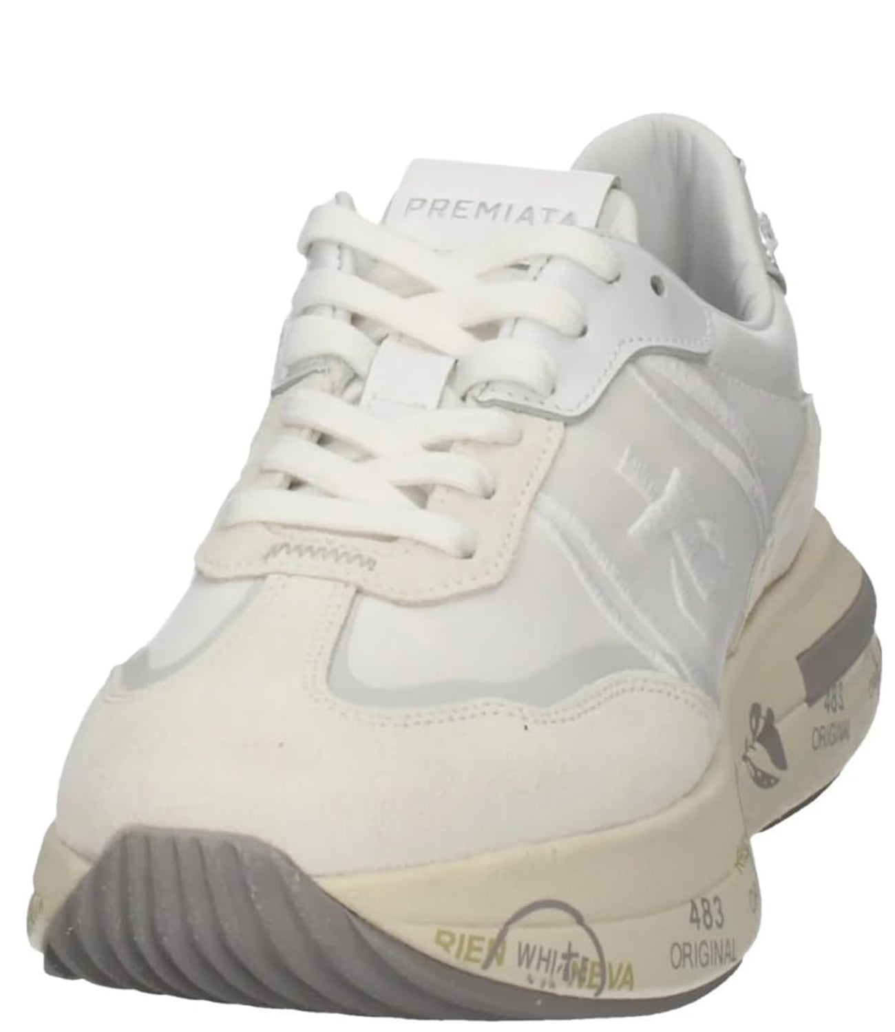 Premiata Sneakers Donna Mod. CASSIE 6717 WHITE WHITE Bianco
