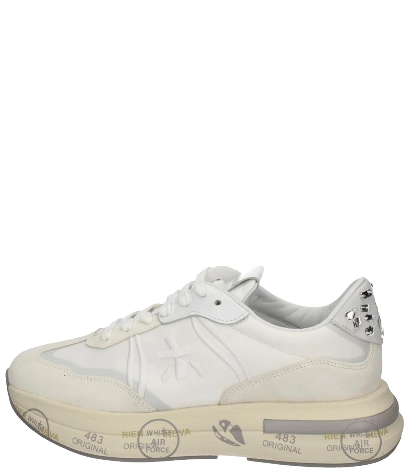 Premiata Sneakers Donna Mod. CASSIE 6717 WHITE WHITE Bianco