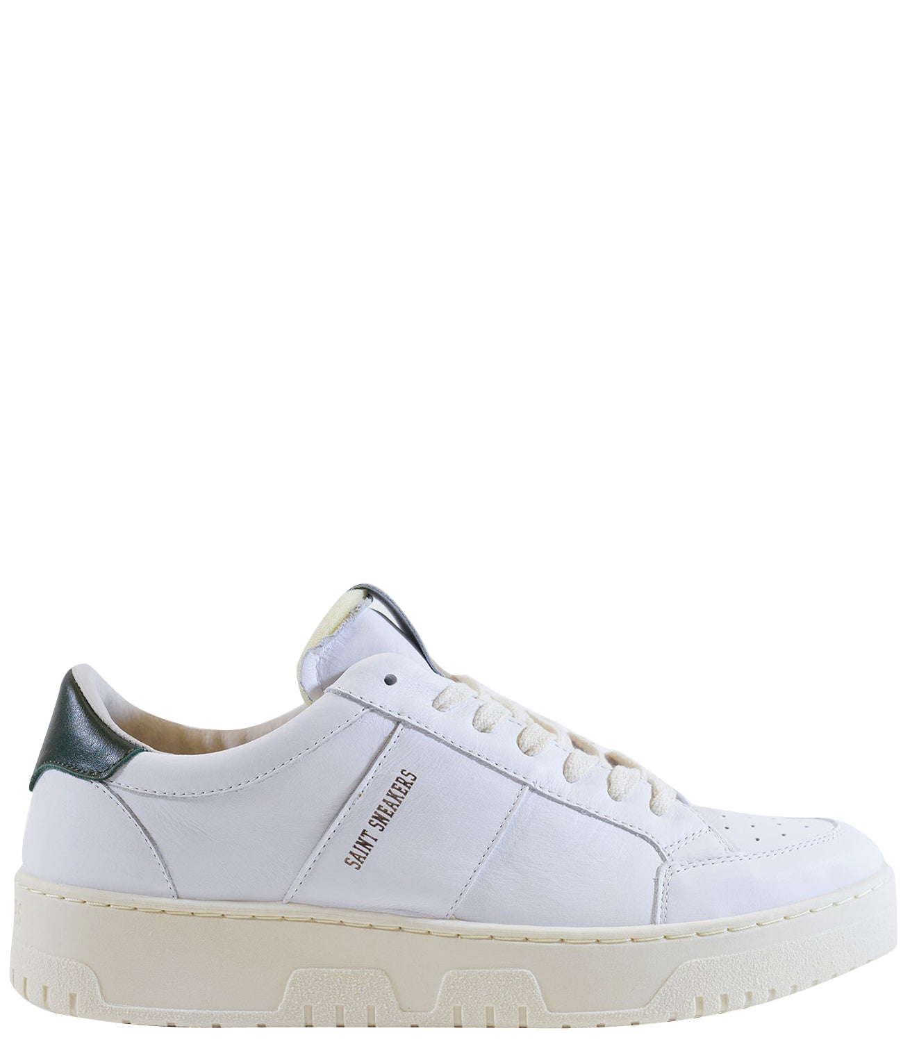SAINT SNEAKERS Sneakers Uomo Mod. GOLF /Verde Foresta White Bianco