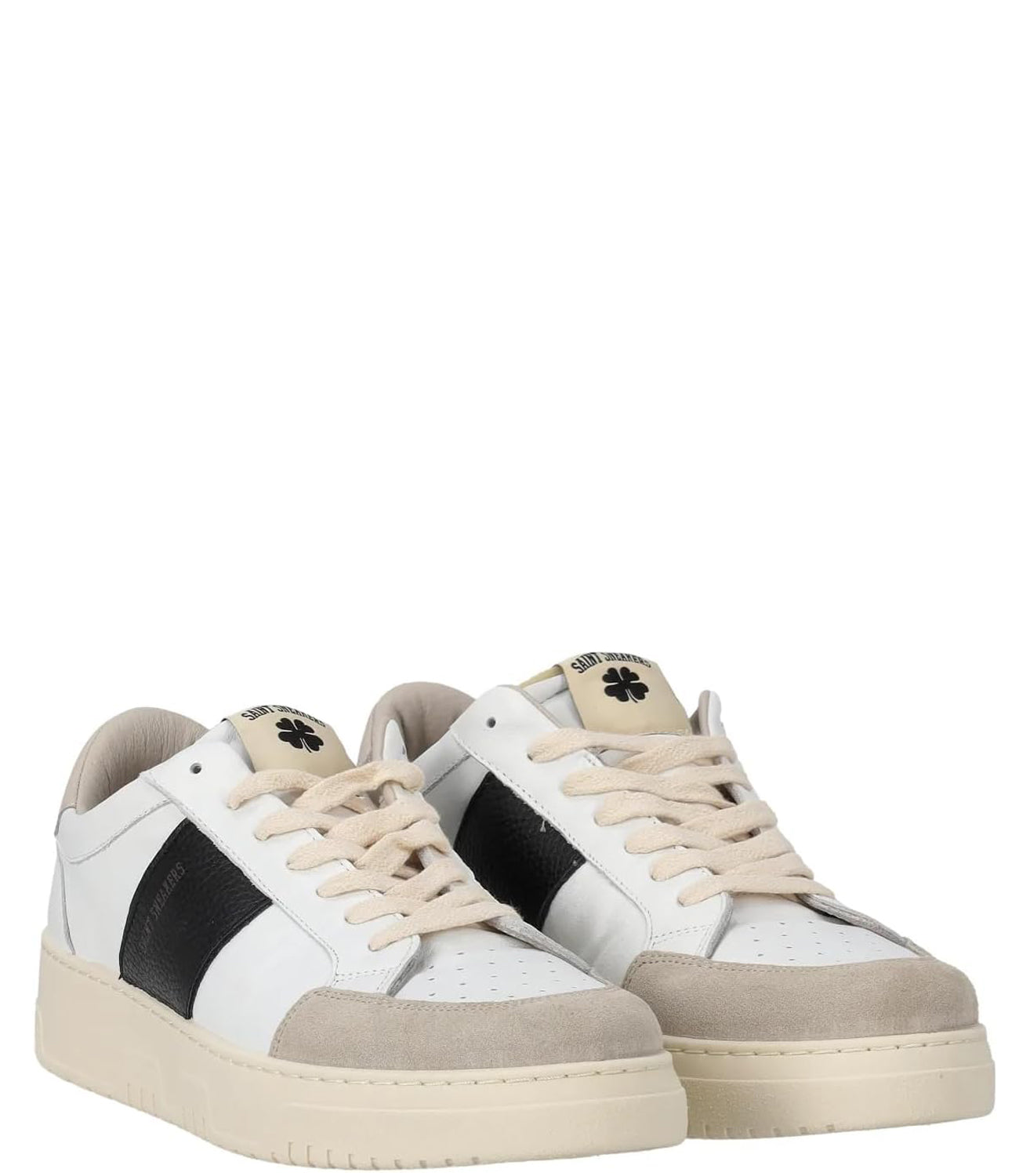 SAINT SNEAKERS Sneakers Uomo Mod. SAIL /NERO White Bianco