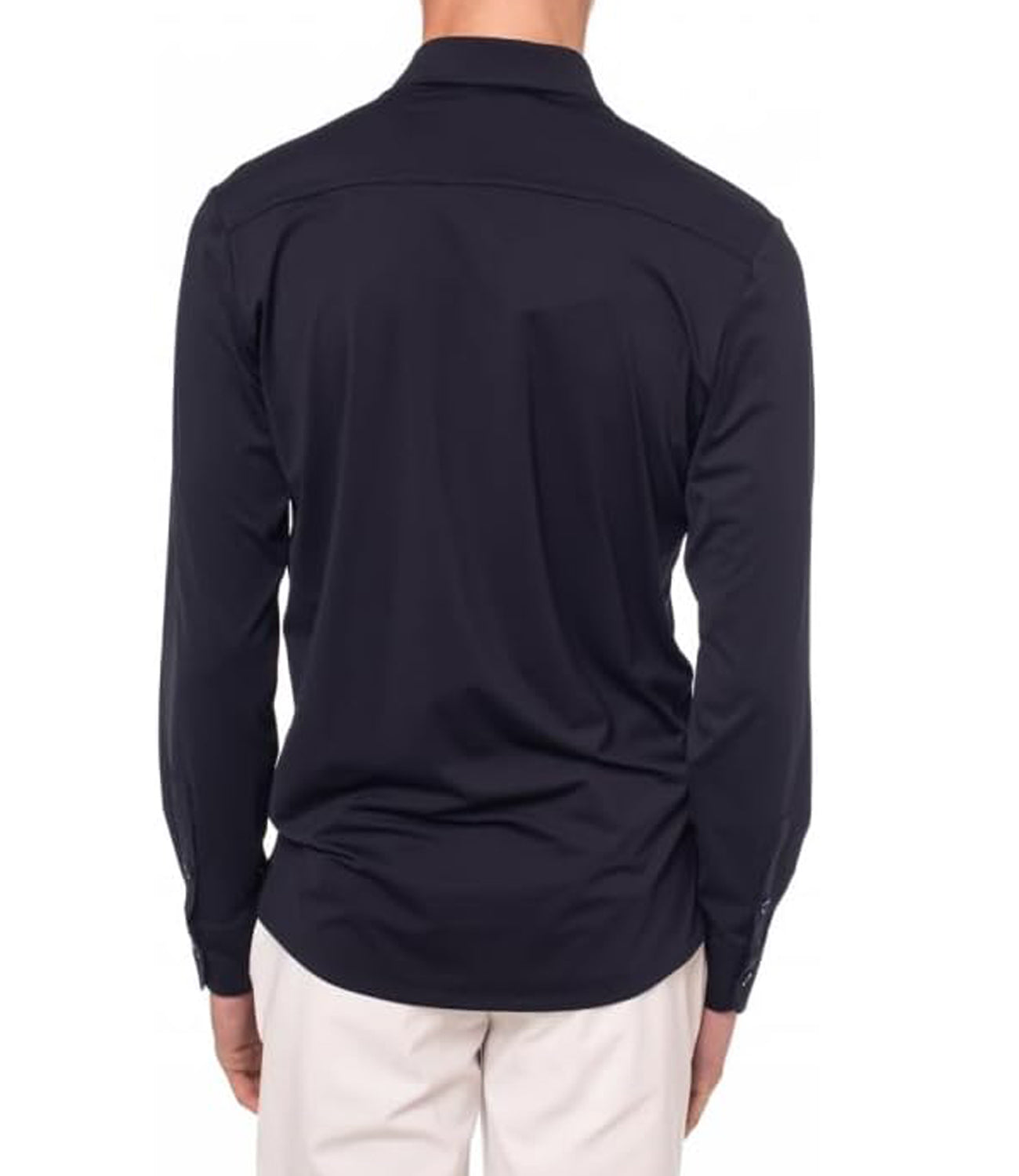 Save The Duck Camicia Camicia Manica Uomo Mod. D70019M WILLIAM 90000 Blu