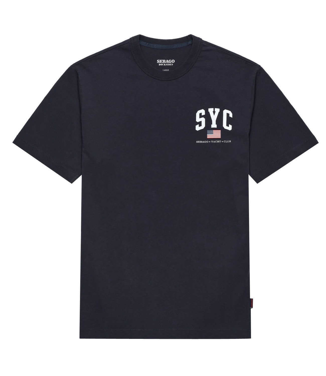 SEBAGO T-shirt Uomo Mod. 75118BW CASTINE 193 Blu