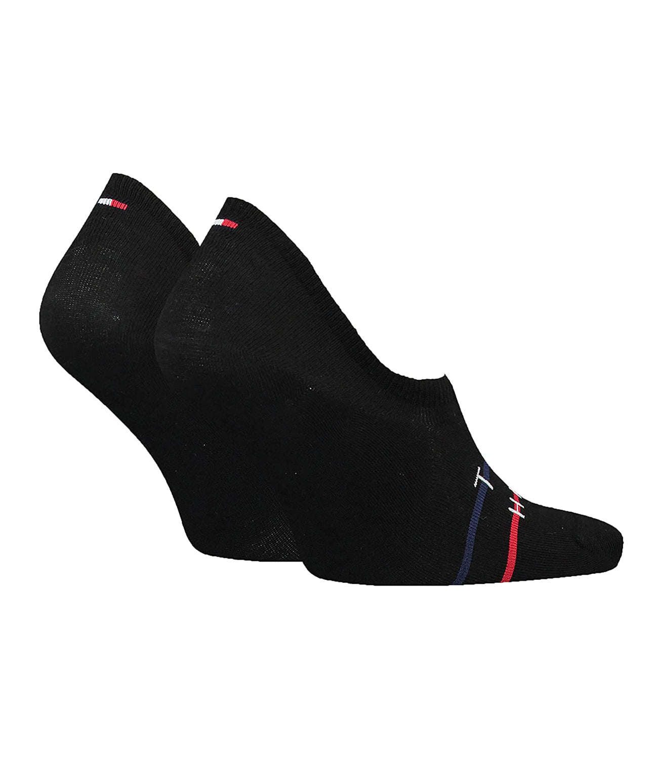Tommy Hilfiger Calzini Uomo Mod. 701222189 2PACK SOLETTA 003 Black Nero