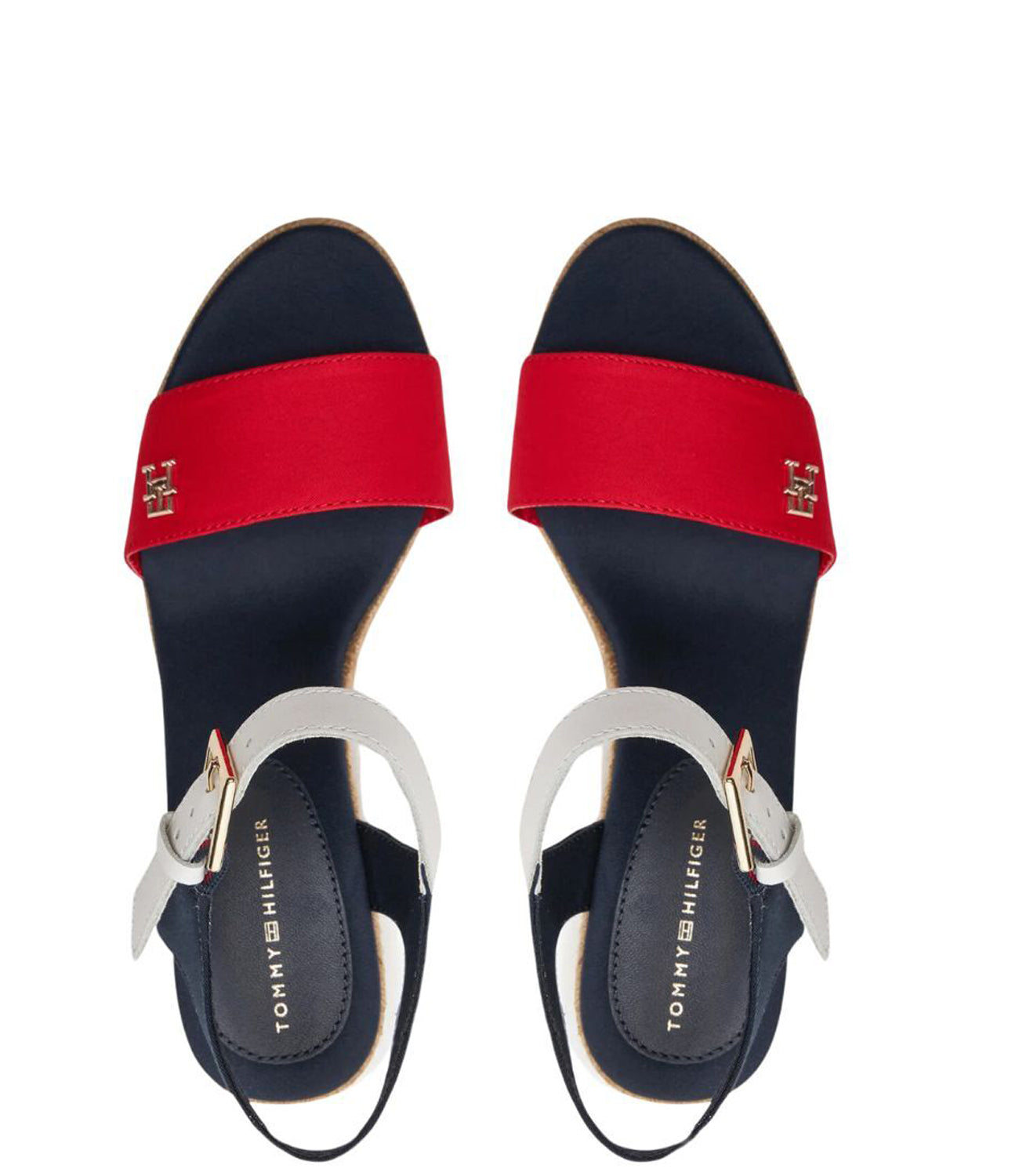 Tommy Hilfiger Sandali Donna Mod. FW0FWO8053 0G0 Blu