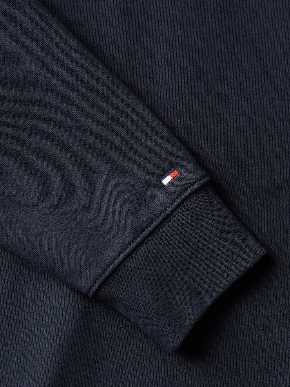 Felpa Zip Tommy Hilfiger Arched Varsity da Uomo - Blu