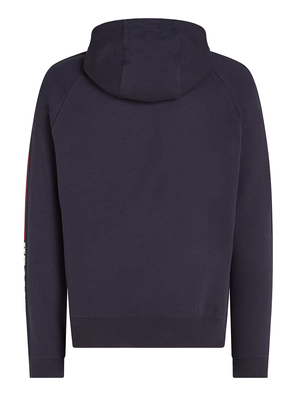 Felpa Cappuccio Tommy Hilfiger Global Stripe da Uomo - Blu