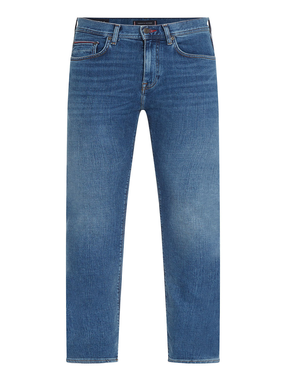 Jeans Slim Tommy Hilfiger Bleecker da Uomo - Denim