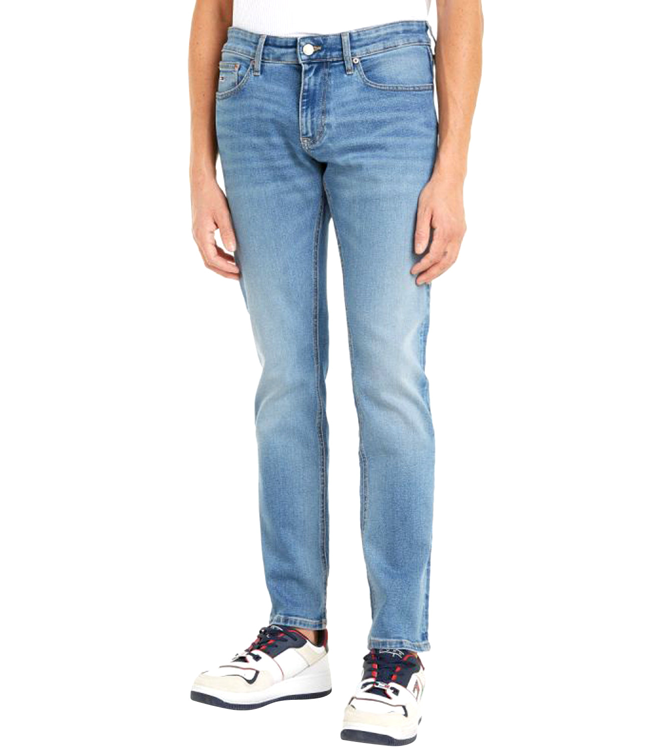 Tommy Hilfiger Tommy Jeans Jeans Uomo Mod. DM0DM18137 SCANTON 1AB Denim Blu