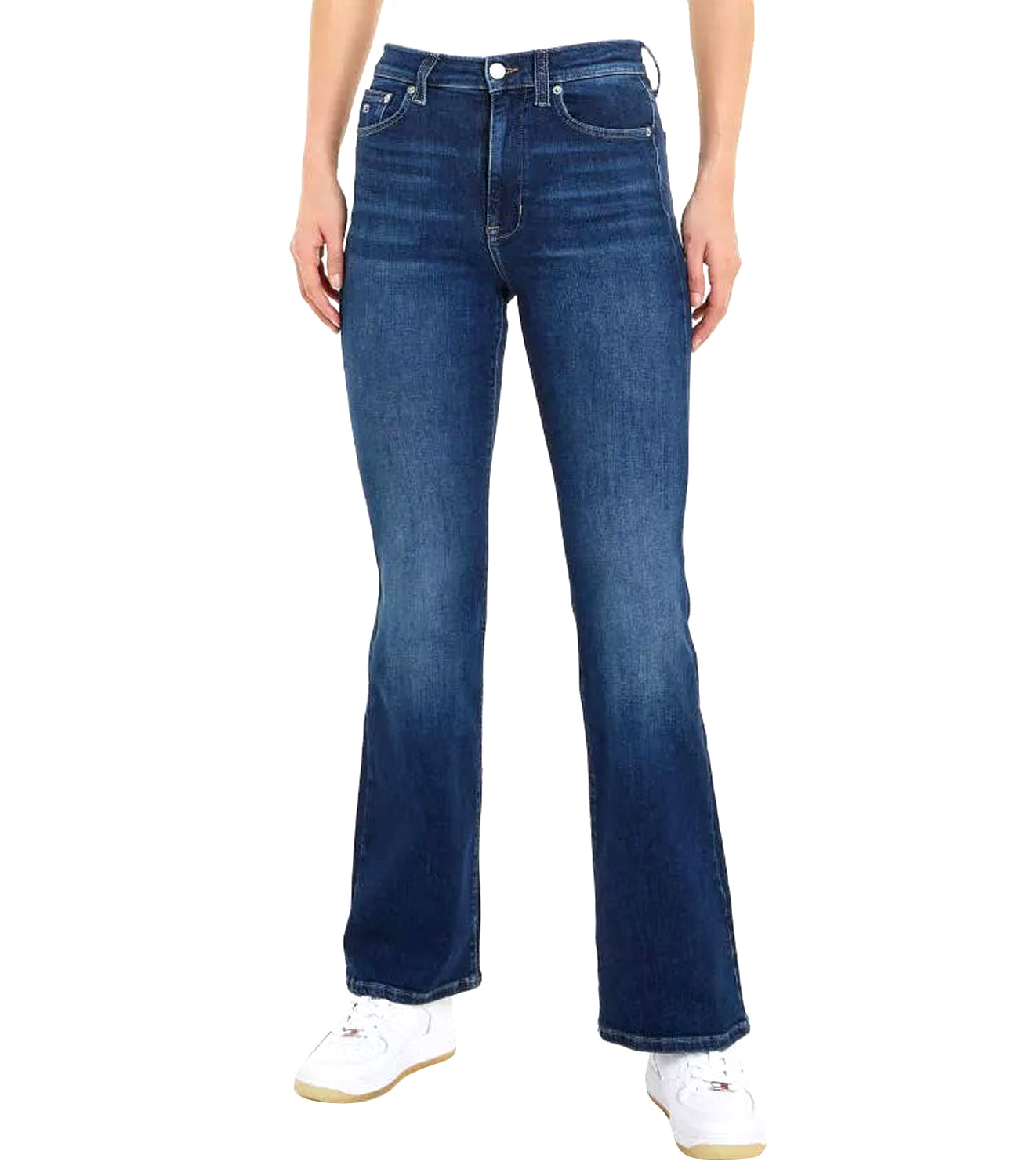 Tommy Hilfiger Tommy Jeans Jeans Donna Mod. DW0DW17156 SYLVIA FLR 1A5 Denim Blu