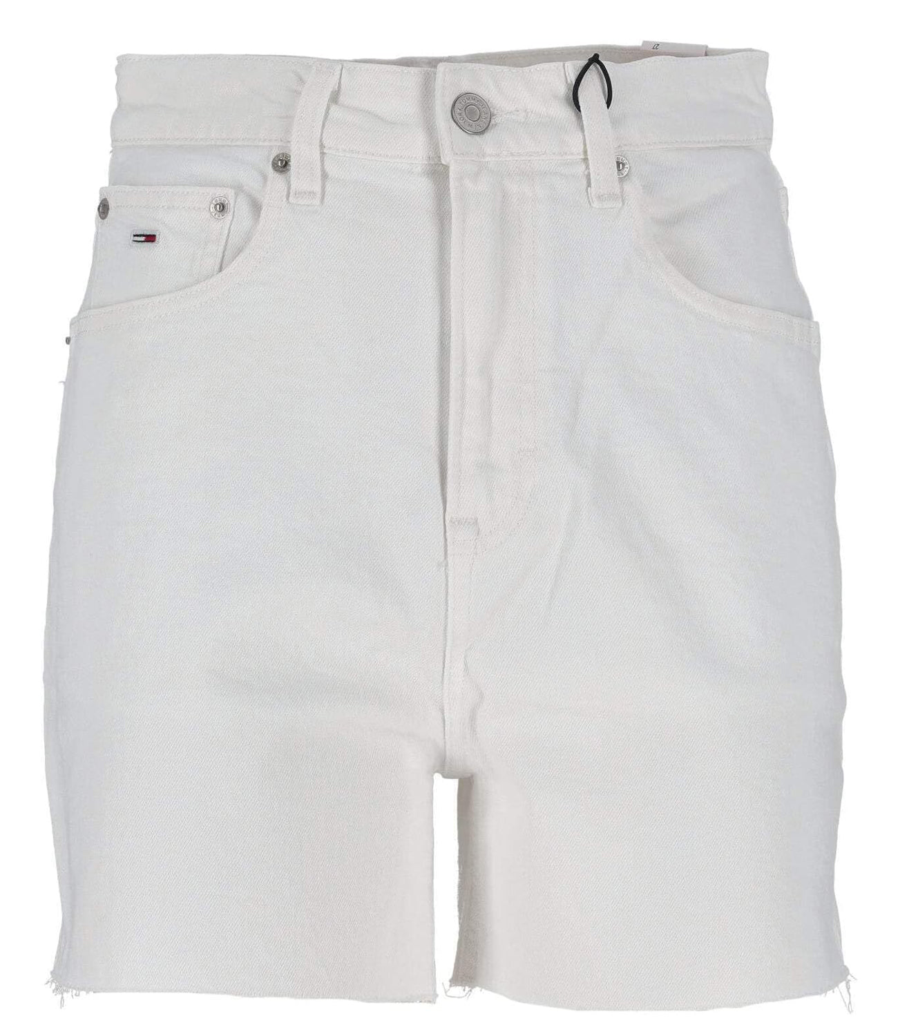 Tommy Hilfiger Tommy Jeans Short Donna Mod. DW0DW17636 1CE White Bianco