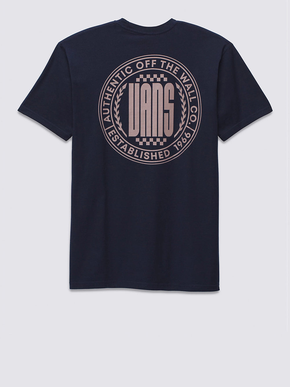 T-shirt Vans Circle Racer Lockup da Uomo - Blu