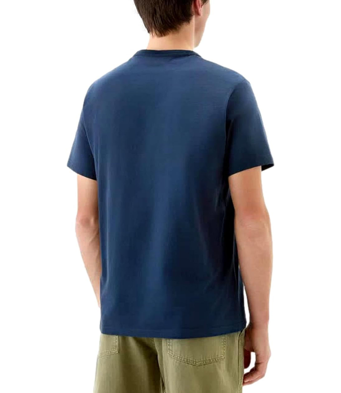 Woolrich T-shirt Uomo Mod. CFWOTE0093 SHEEP TEE 3989 Blu