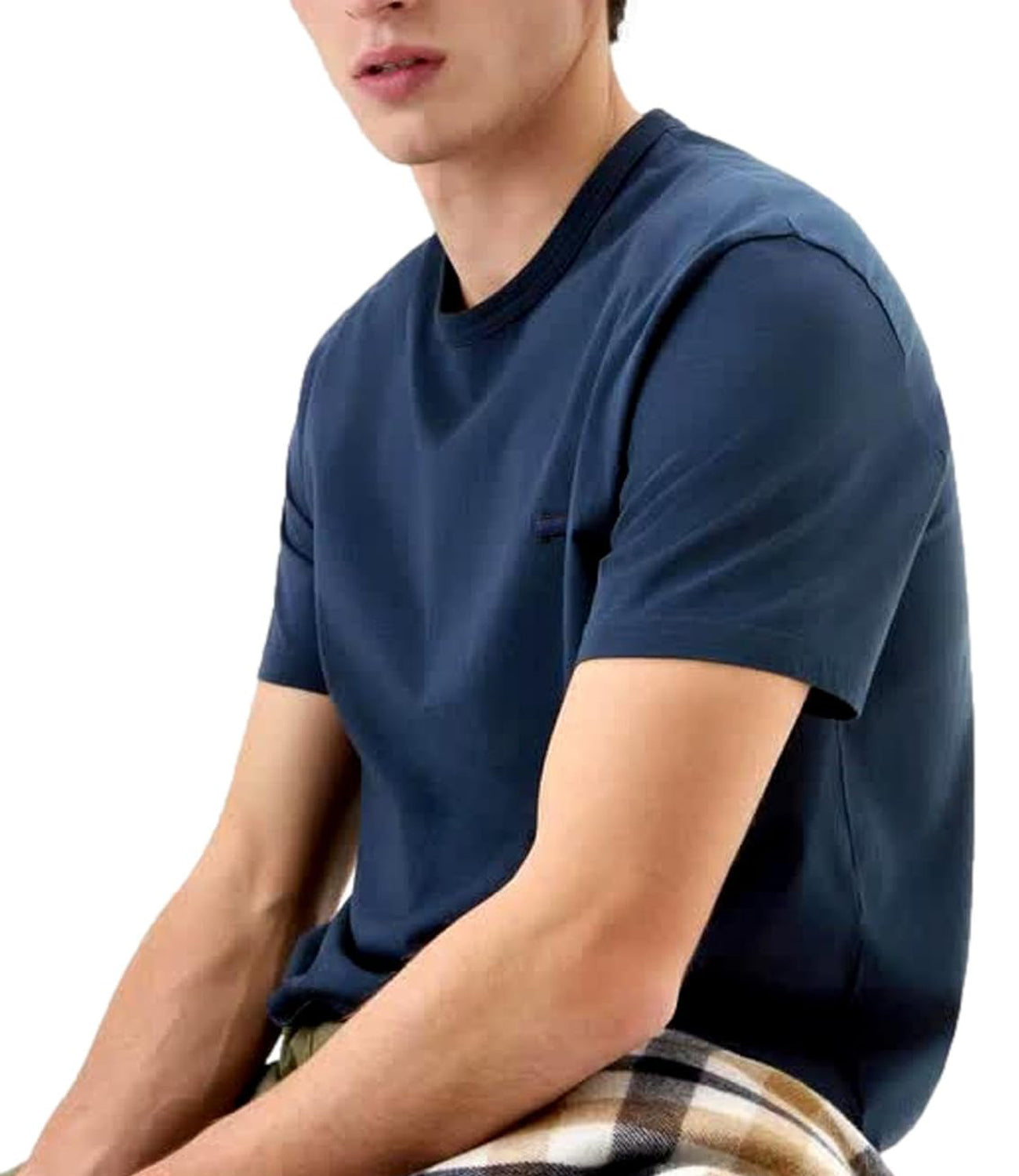 Woolrich T-shirt Uomo Mod. CFWOTE0093 SHEEP TEE 3989 Blu
