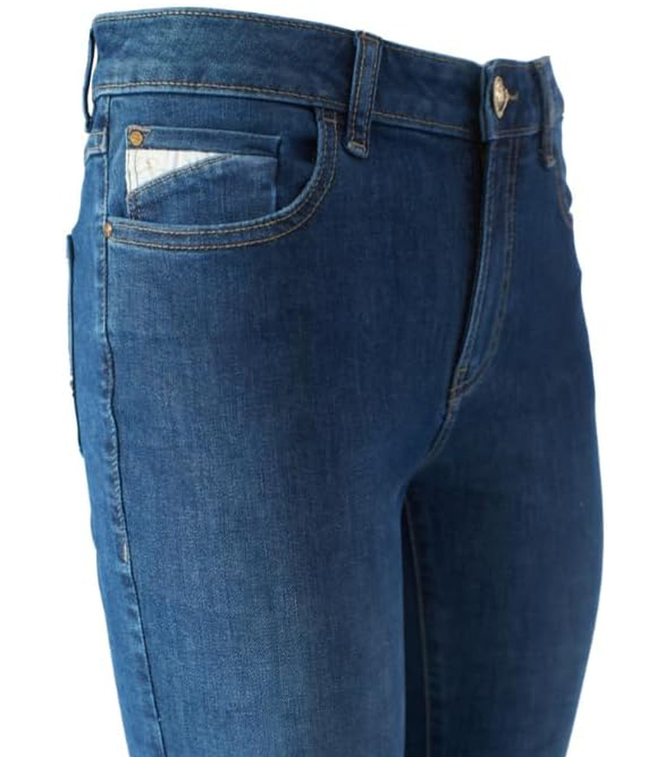 Yes Zee Jeans Donna Mod. P309 X914 J711 Denim Blu