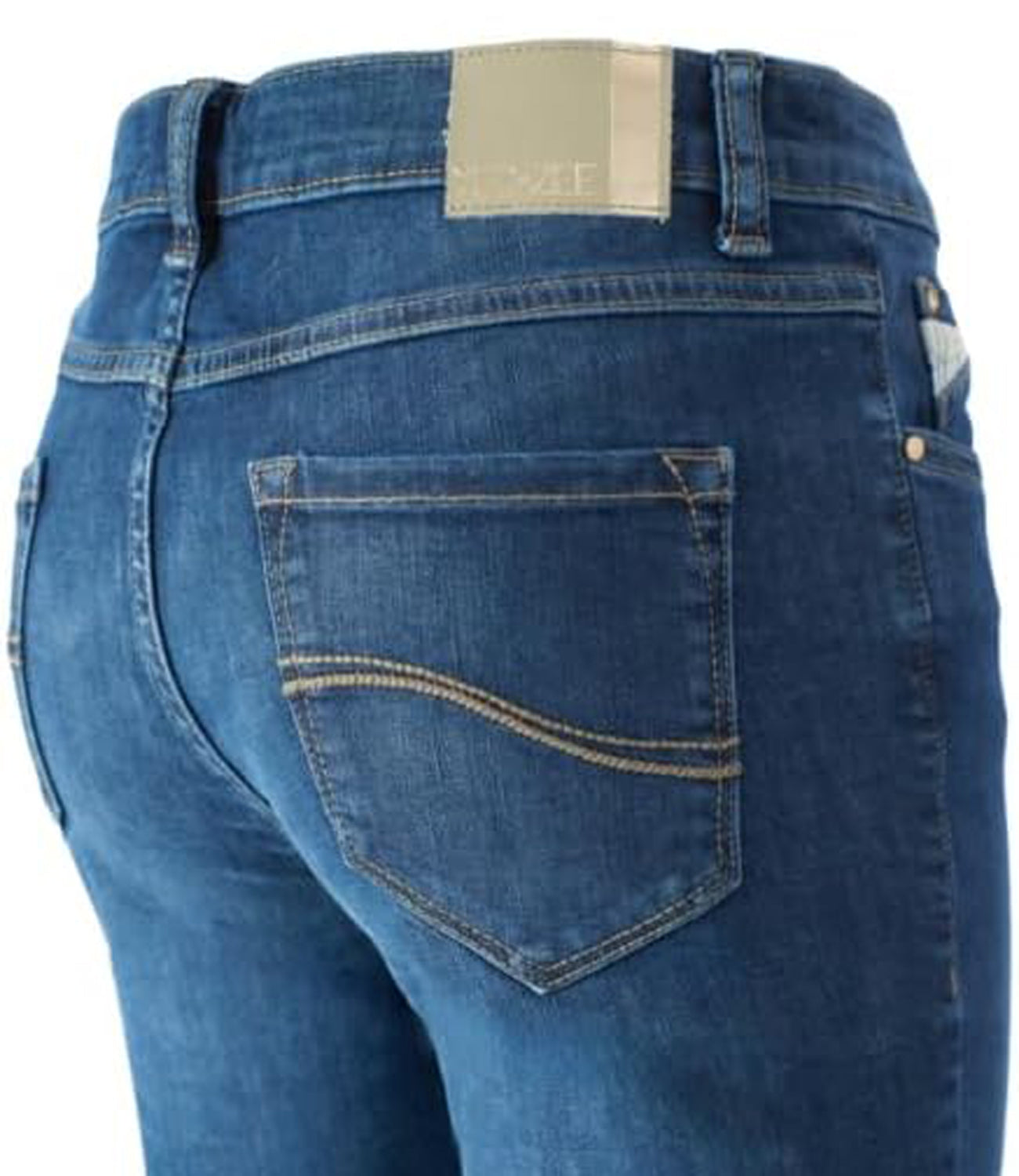 Yes Zee Jeans Donna Mod. P309 X914 J711 Denim Blu