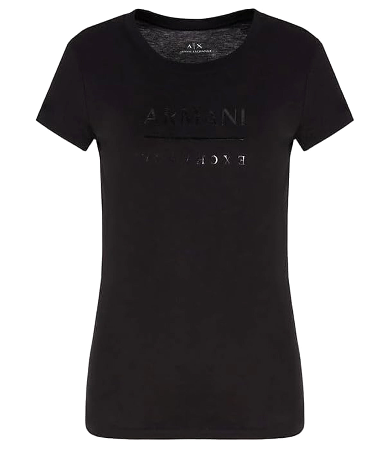 A|X Armani Exchange T-shirt Donna Mod. 6DYT11-YJ16Z 1200 BLACK Nero