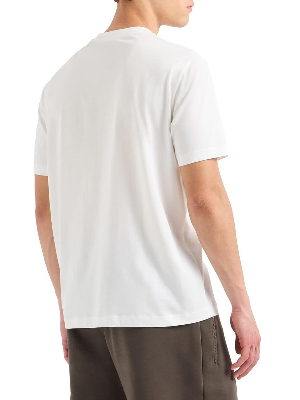 A|X Armani Exchange T-shirt Uomo Mod. 6DZTHZ-ZJBYZ 61AL Off White Ny