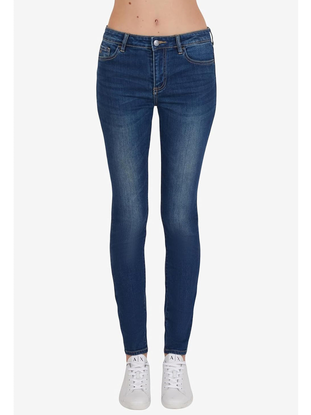 A|X Armani Exchange Jeans Donna Mod. 8NYJ01-Y2TBZ 1500 Indigo Denim
