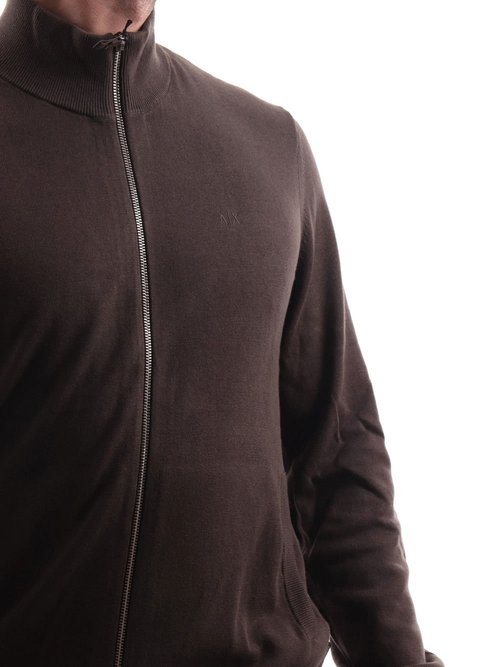 Cardigan Armani Exchange da Uomo - Nero