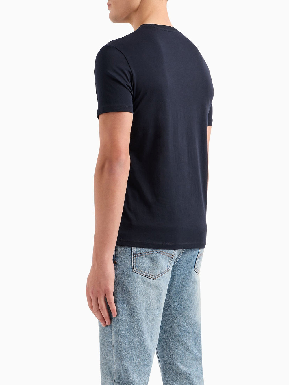 T-shirt Armani Exchange da Uomo - Blu
