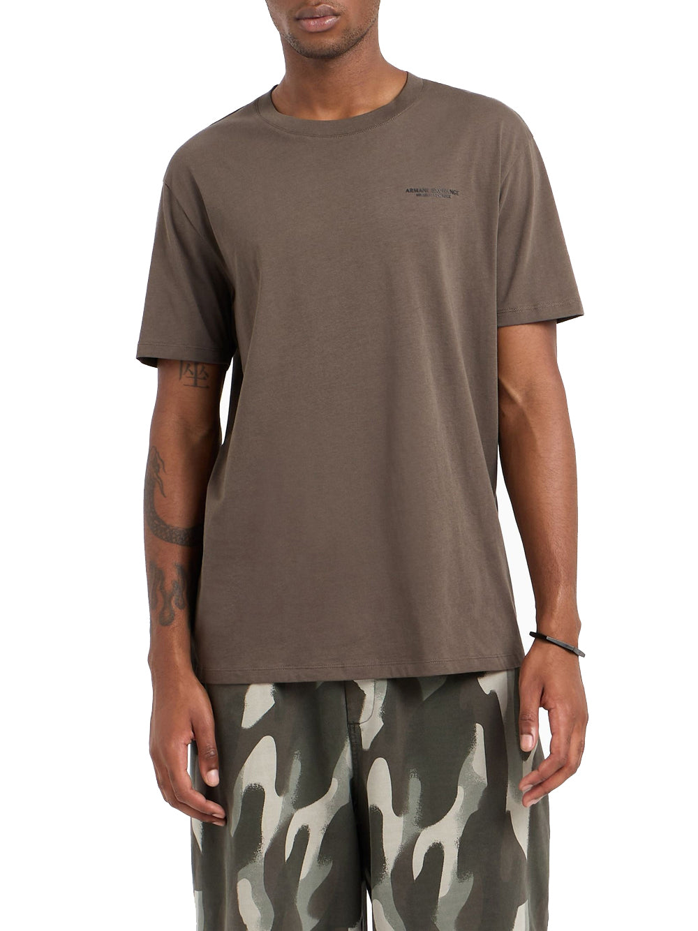 T-shirt Armani Exchange da Uomo - Marrone
