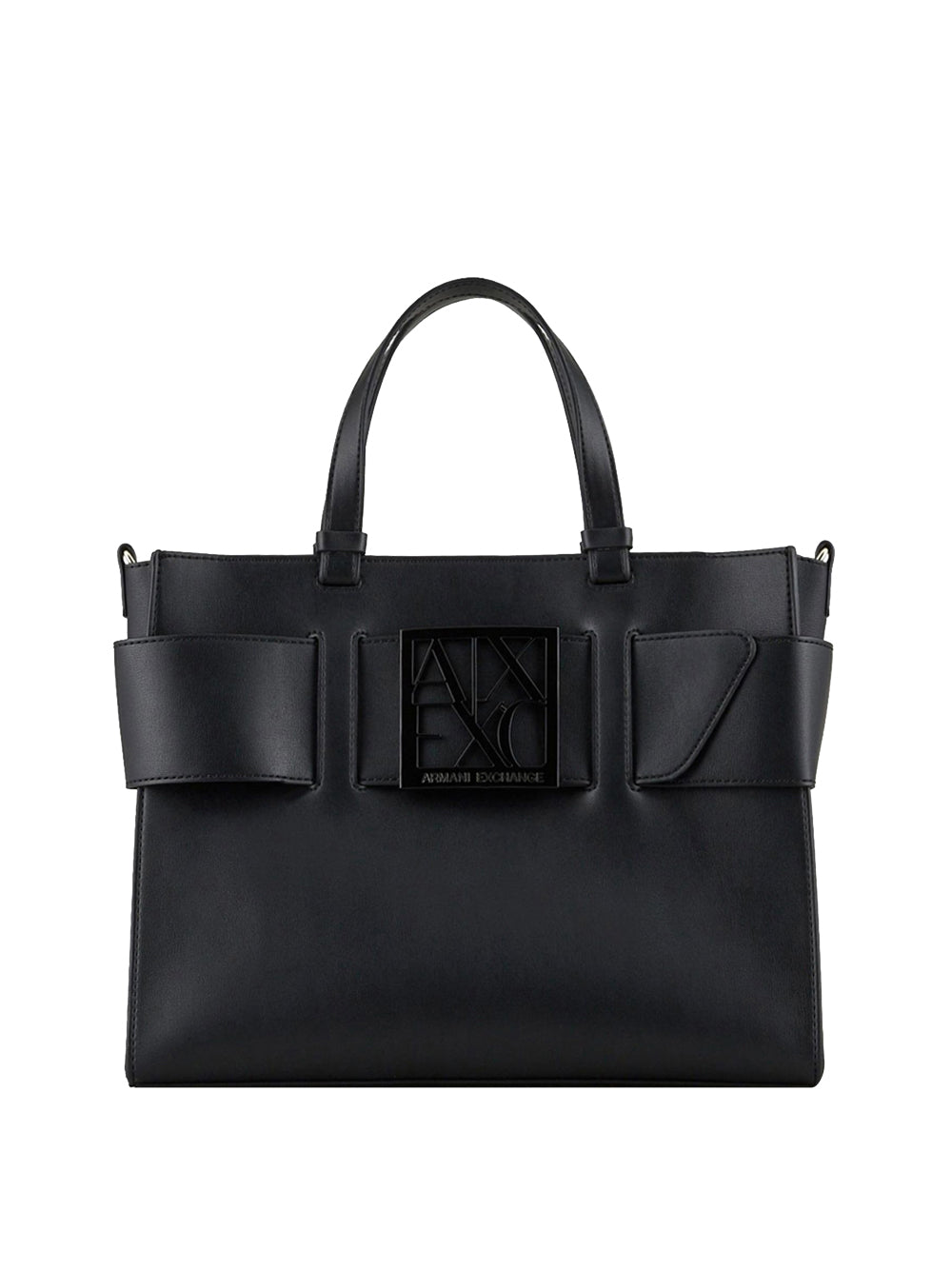 Borsa Shopper Armani Exchange da Donna - Nero