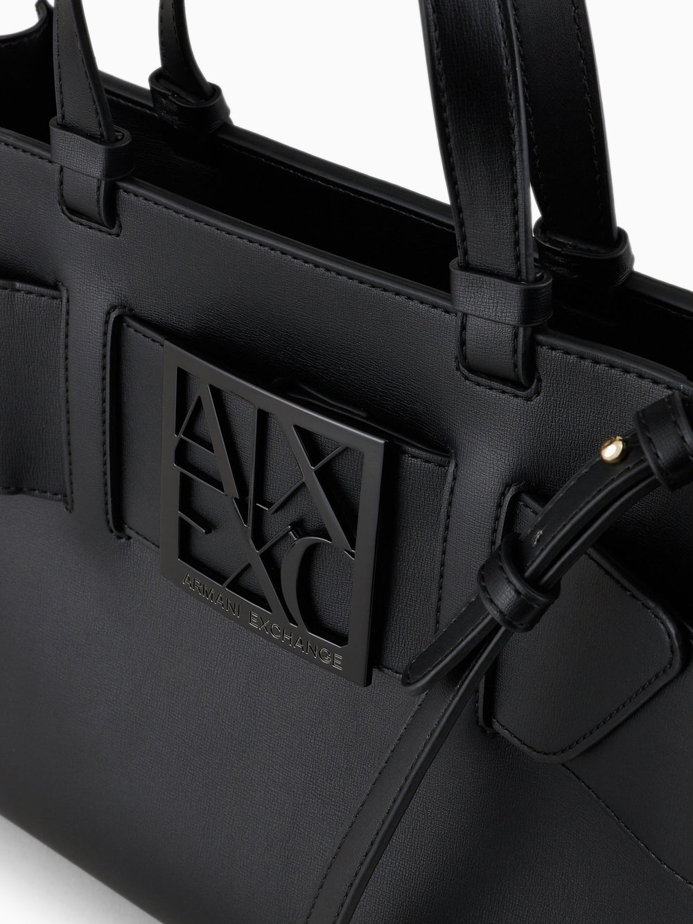 Borsa Shopper Armani Exchange da Donna - Nero