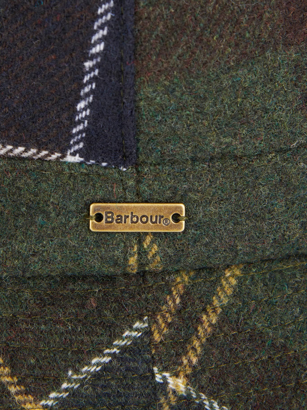 Cappello Barbour Heidi Tartan Sports da Donna - Verde