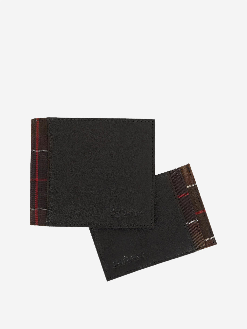 Portafoglio Barbour Set Con Portacarte da Uomo - Nero