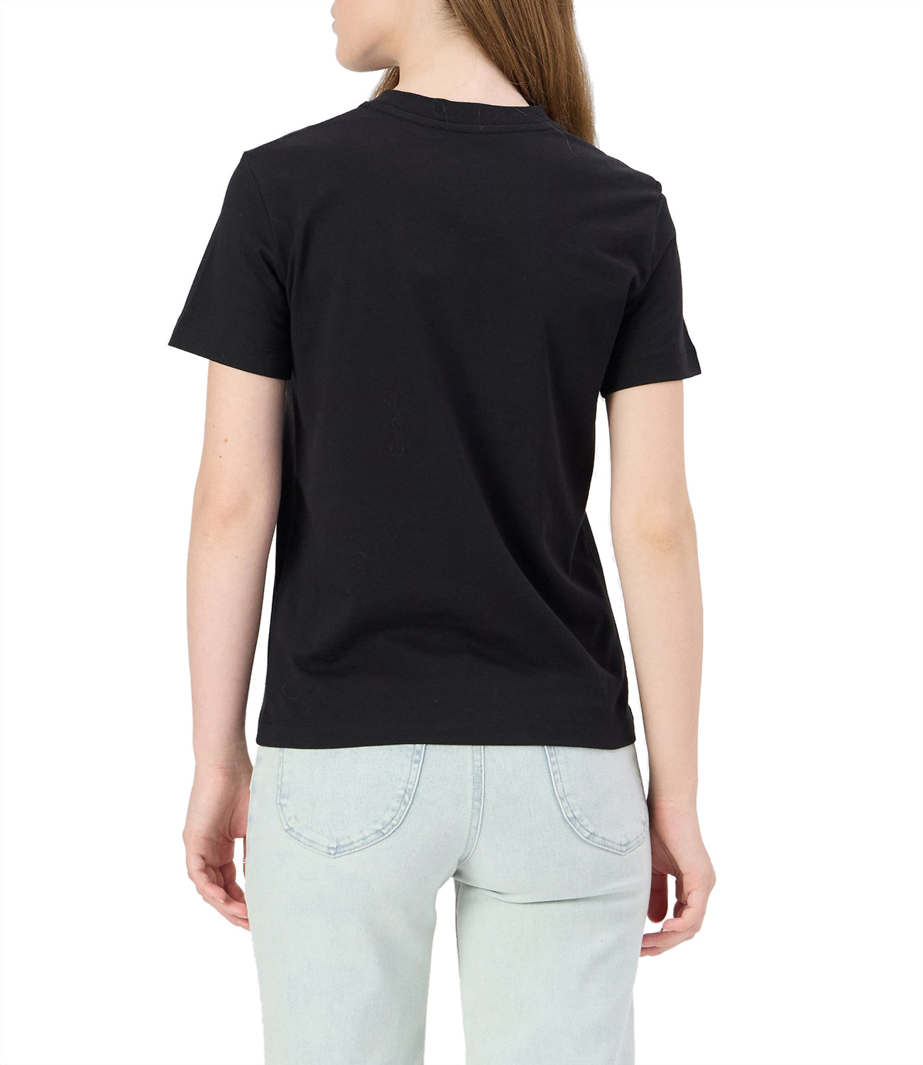 Calvin Klein Calvin Klein Jeans T-shirt Embroidered Box Regu Donna Mod. J20J224253 BEH Ck Black