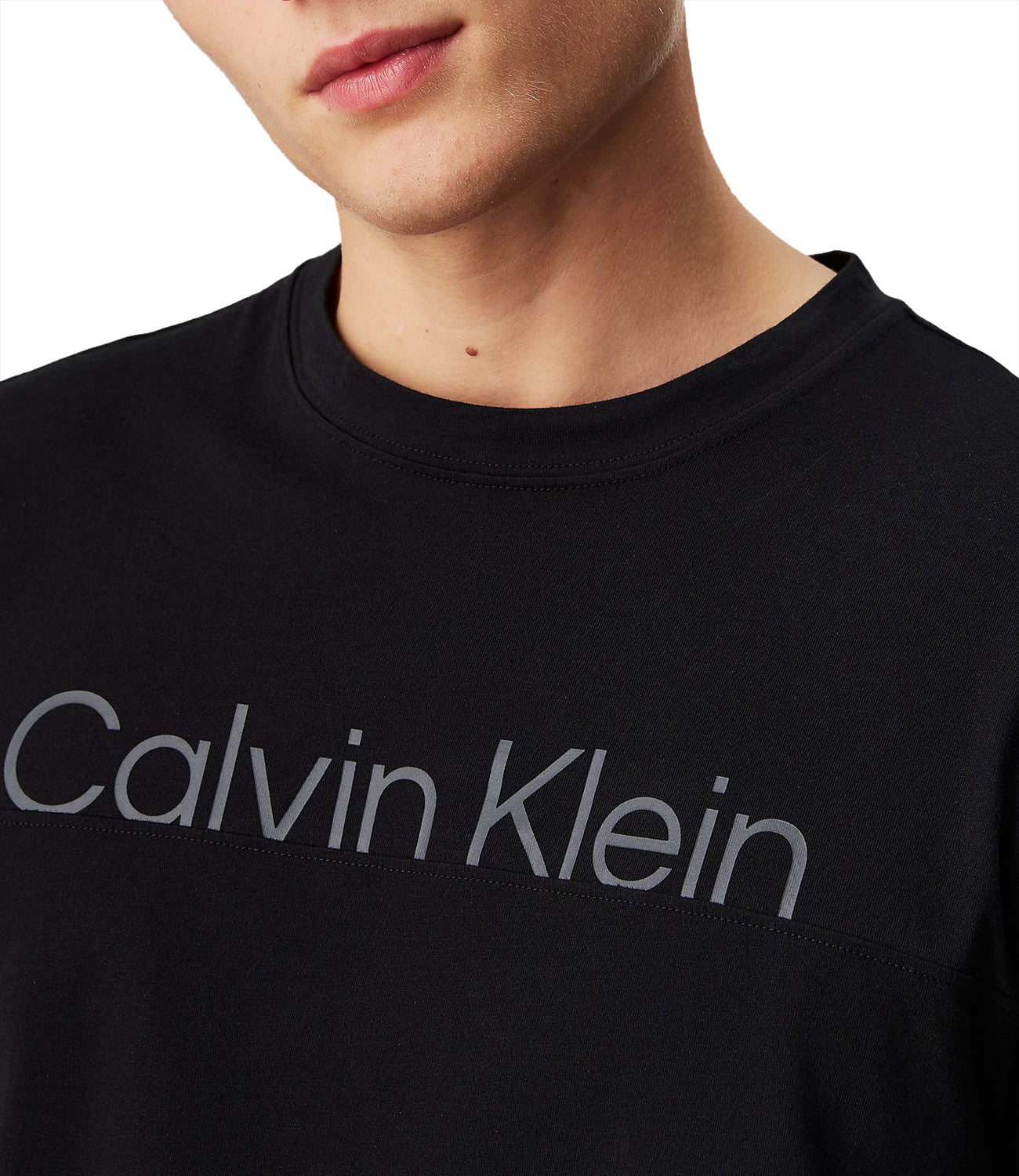 Calvin Klein Calvin Klein T-shirt Pw - Graphic S/S T-S Uomo Mod. 00GMF4K142 BAE Black Beauty