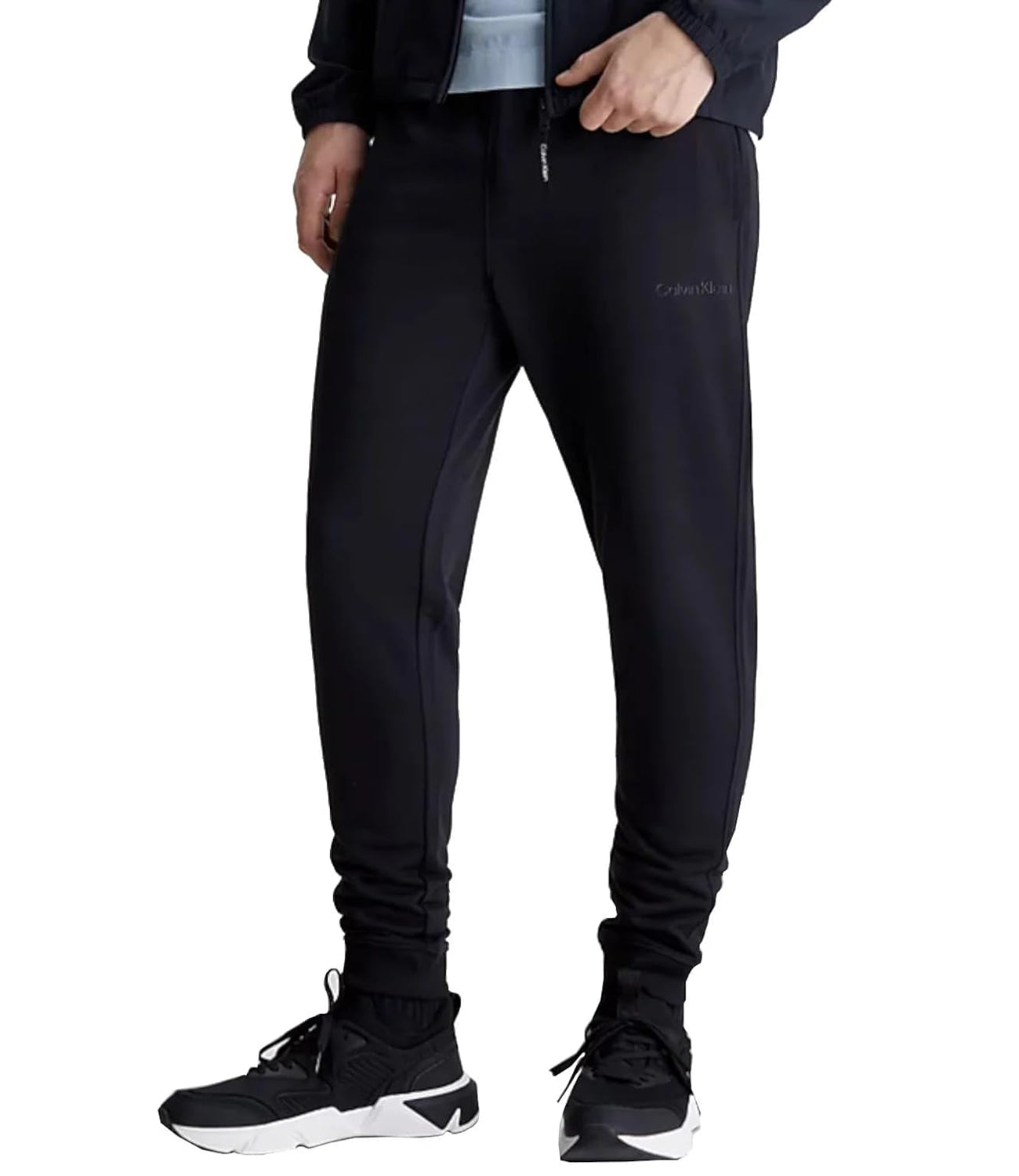 Calvin Klein Calvin Klein Pantalone Tuta Pw - Knit Pant Uomo Mod. 00GMS4P634 BAE Black Beauty