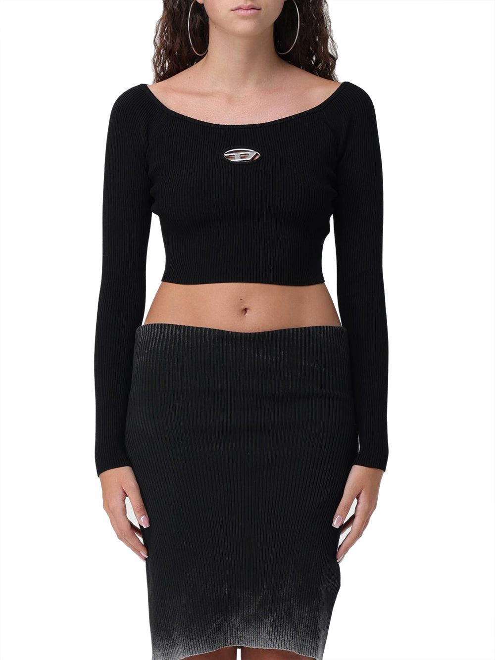 Maglia Diesel Vera da Donna - Nero