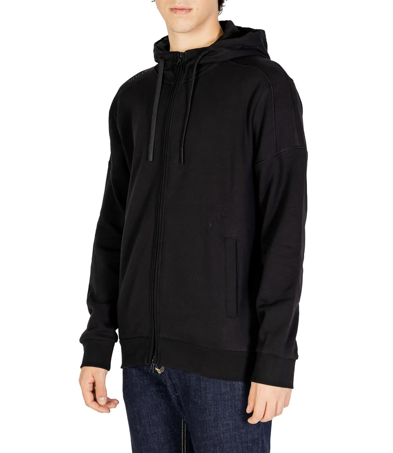 Ea7 Emporio Armani Felpa Uomo Mod. 6DPM14-PJVTZ 1200 BLACK Nero